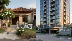 perbedaan-rumah-tapak-apartemen